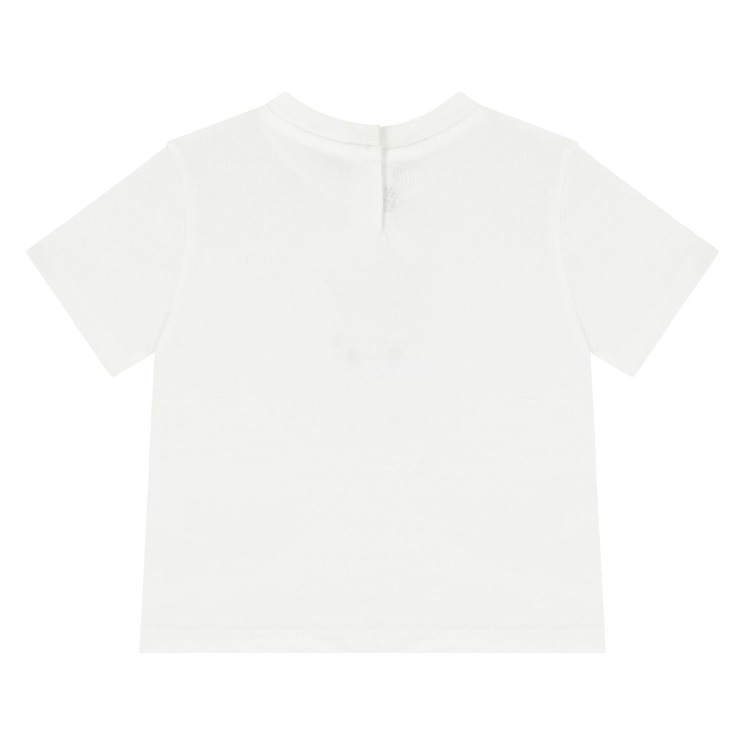 Younger Boys White & Beige Shorts Set, 1, hi-res