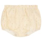 Baby Girls Ivory Broderie Anglaise Ruffle Dress Set, 1, hi-res