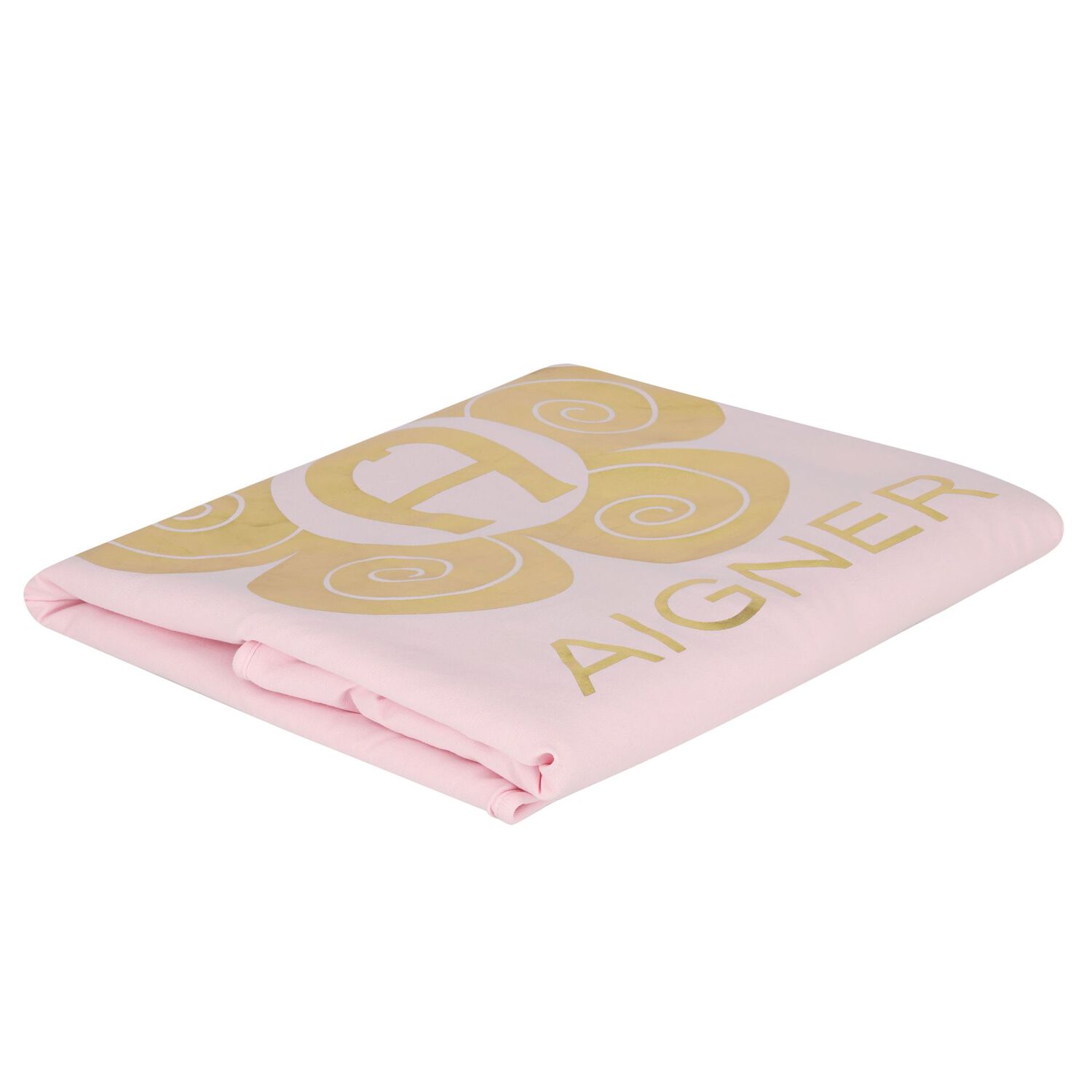 Baby Girls Pink Logo Blanket, 2, hi-res
