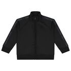 Younger Boys Black Logo Tracksuit, 1, hi-res