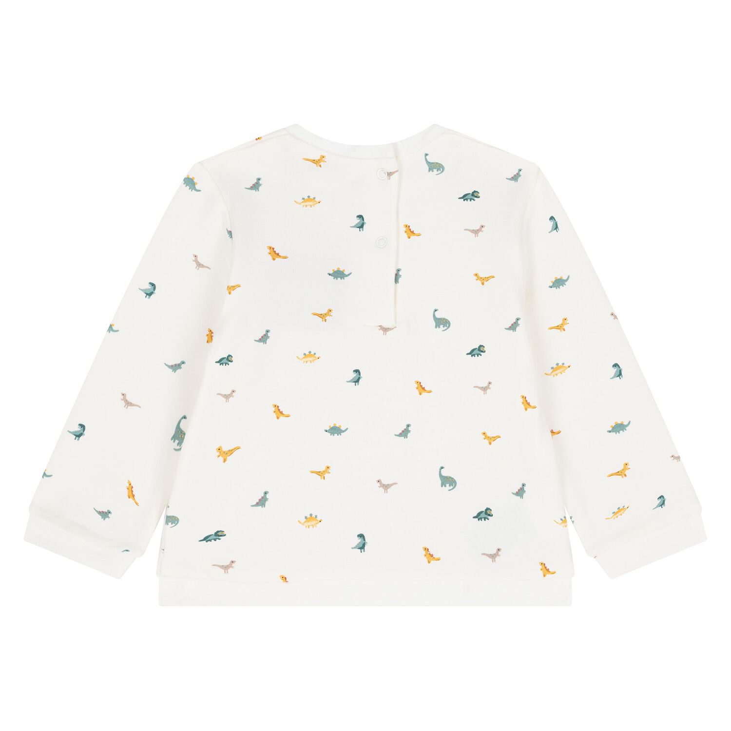 Baby Boys Ivory & Green Tracksuits ( 2 Pack ), 1, hi-res