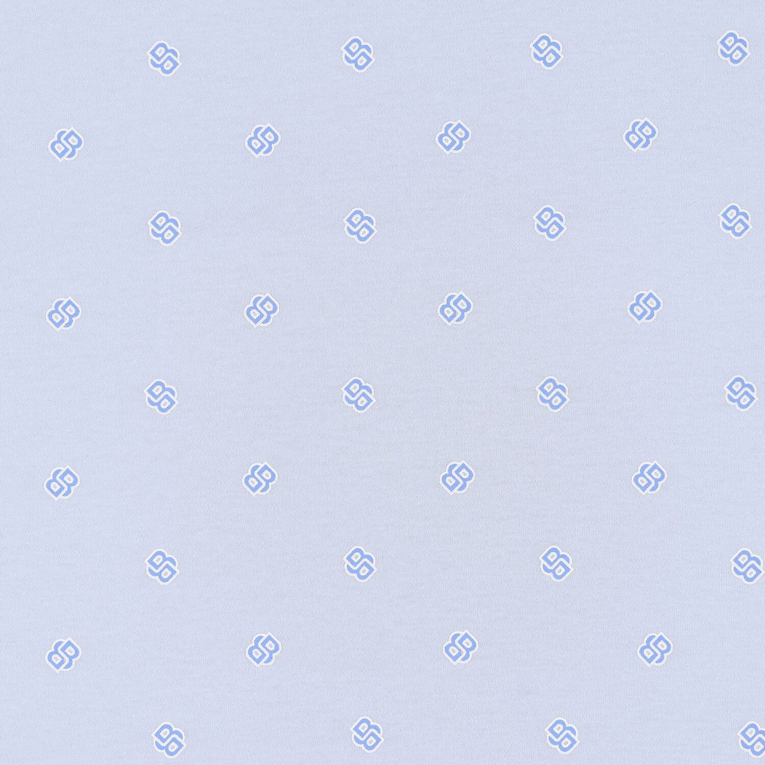 Baby Boys Blue Logo Blanket, 2, hi-res