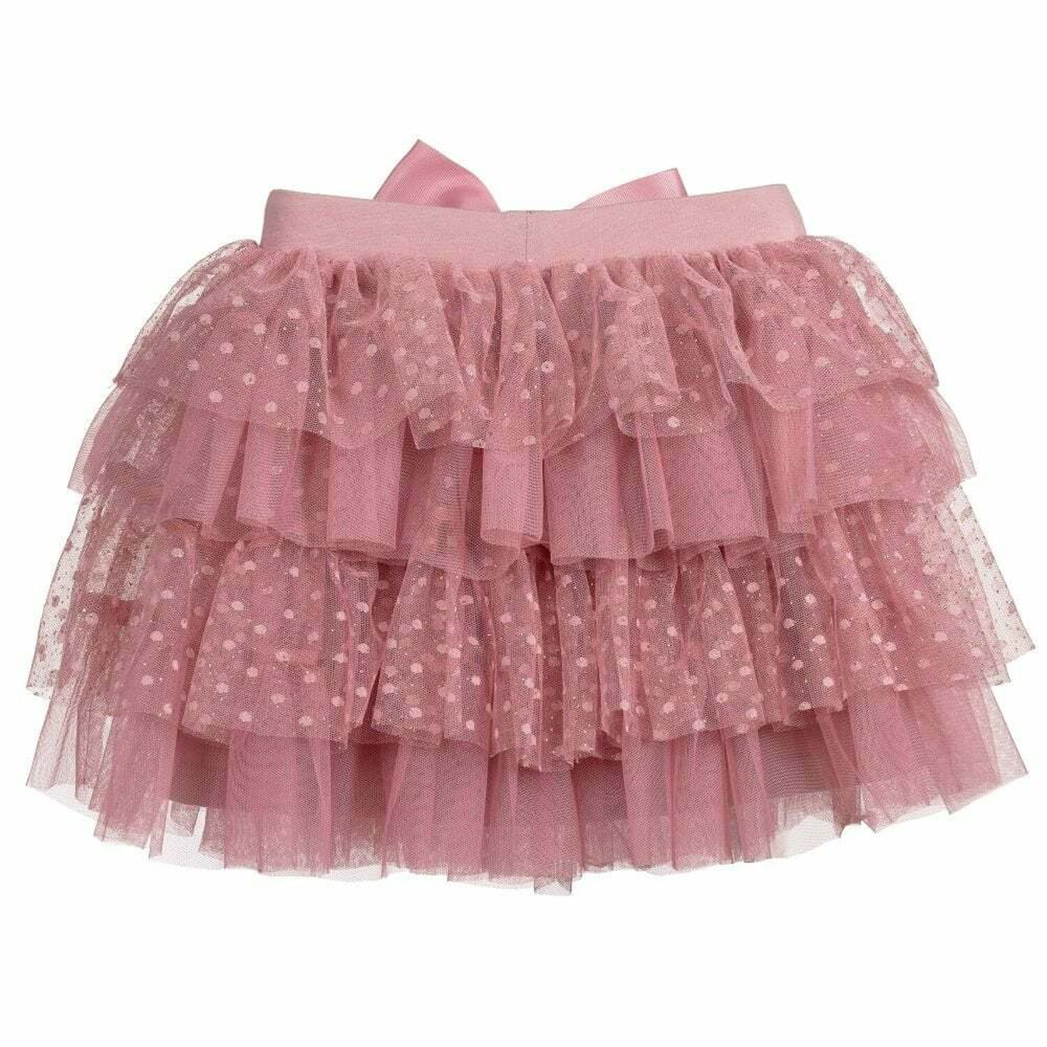 Girls Pink Tulle Skirt, 1, hi-res image number null