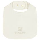 Ivory Logo Baby Bib, 1, hi-res