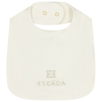 Ivory Logo Baby Bib