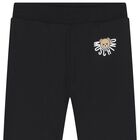 Black Teddy Bear Logo Tracksuit, 1, hi-res