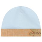 Baby Boys Blue & Beige Geo Map Babygrow Gift Set, 2, hi-res