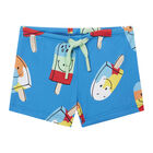 Younger Boys Blue Swim Set, 1, hi-res