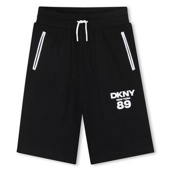 Black Logo Shorts