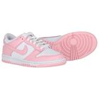 Girls Pink & White Dunk Low Trainers, 2, hi-res