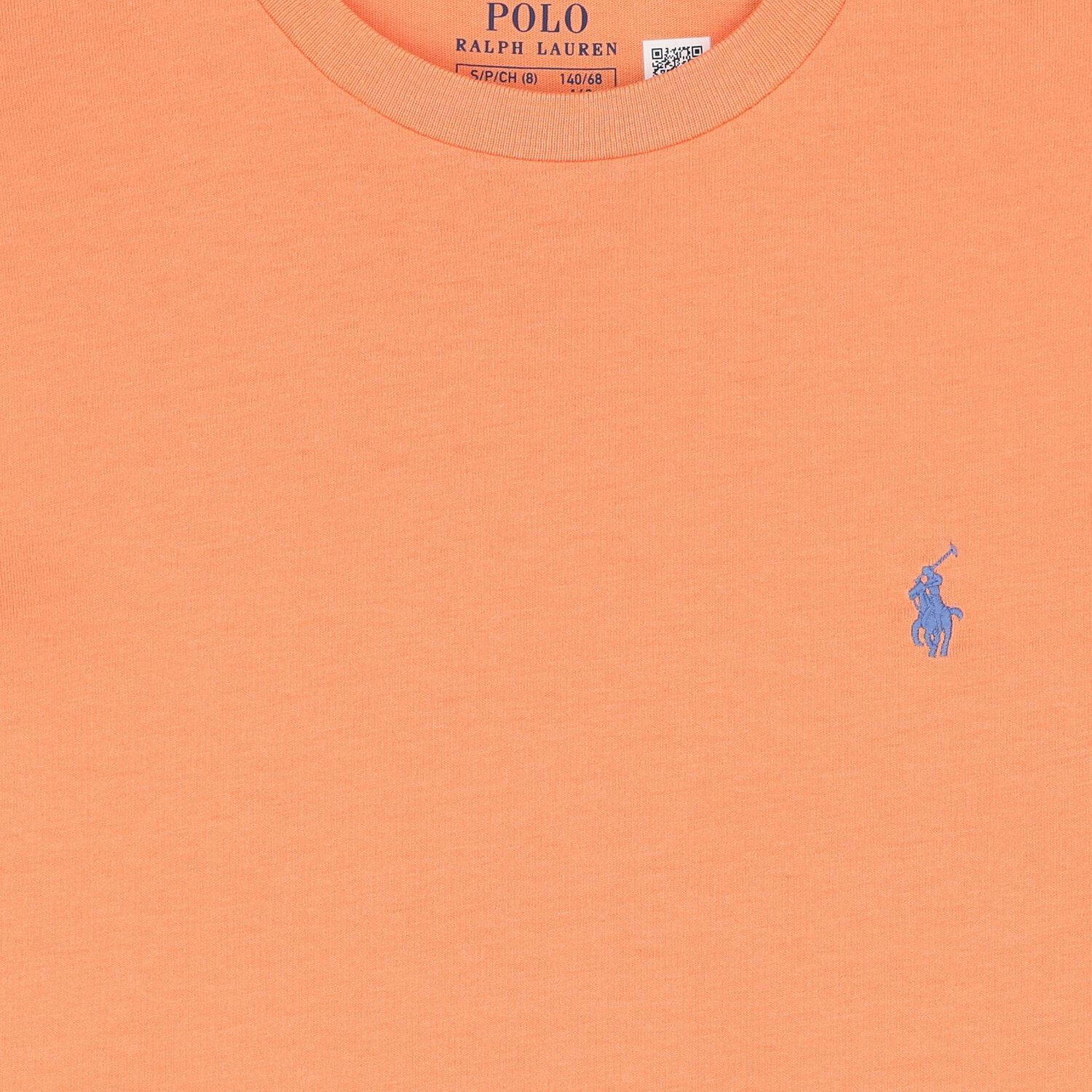 Boys Orange Logo T-Shirt, 1, hi-res image number null