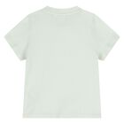 Younger Boys Mini Me Green Logo T-Shirt, 7, hi-res