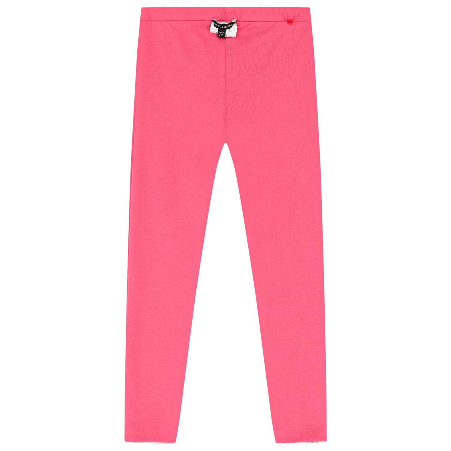 Girls Pink Logo Heart Reversible Leggings, 1, hi-res