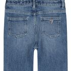 Girls Blue Embellished Denim Jeans, 1, hi-res