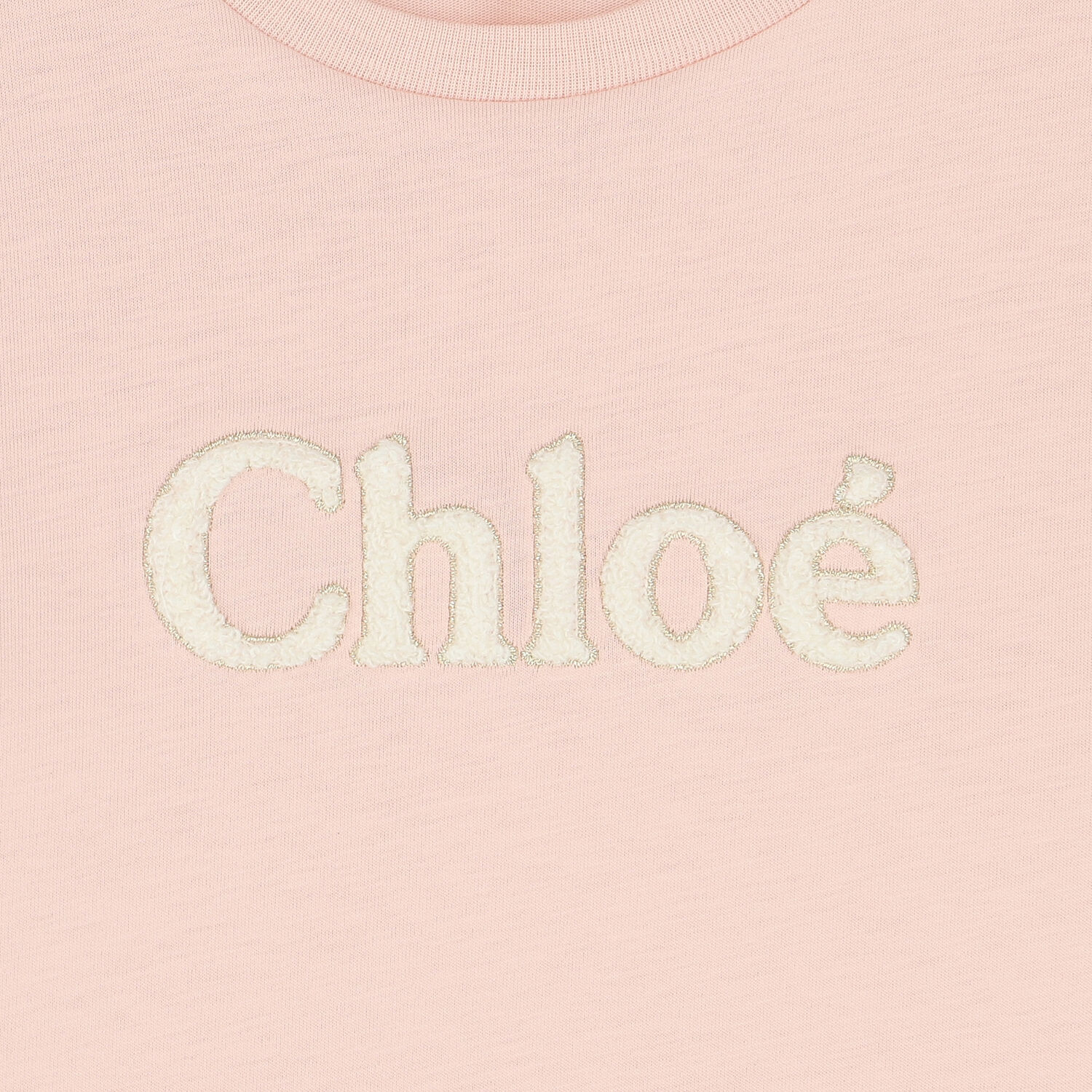Girls Pale Pink Logo T-Shirt, 1, hi-res