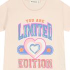 Girls Pink Embellished T-Shirt, 1, hi-res