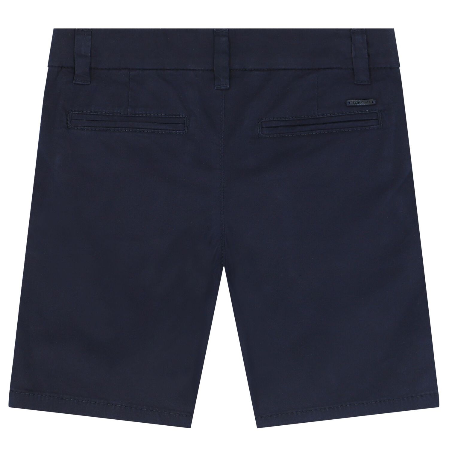 Boys Navy Blue Chino Shorts, 4, hi-res