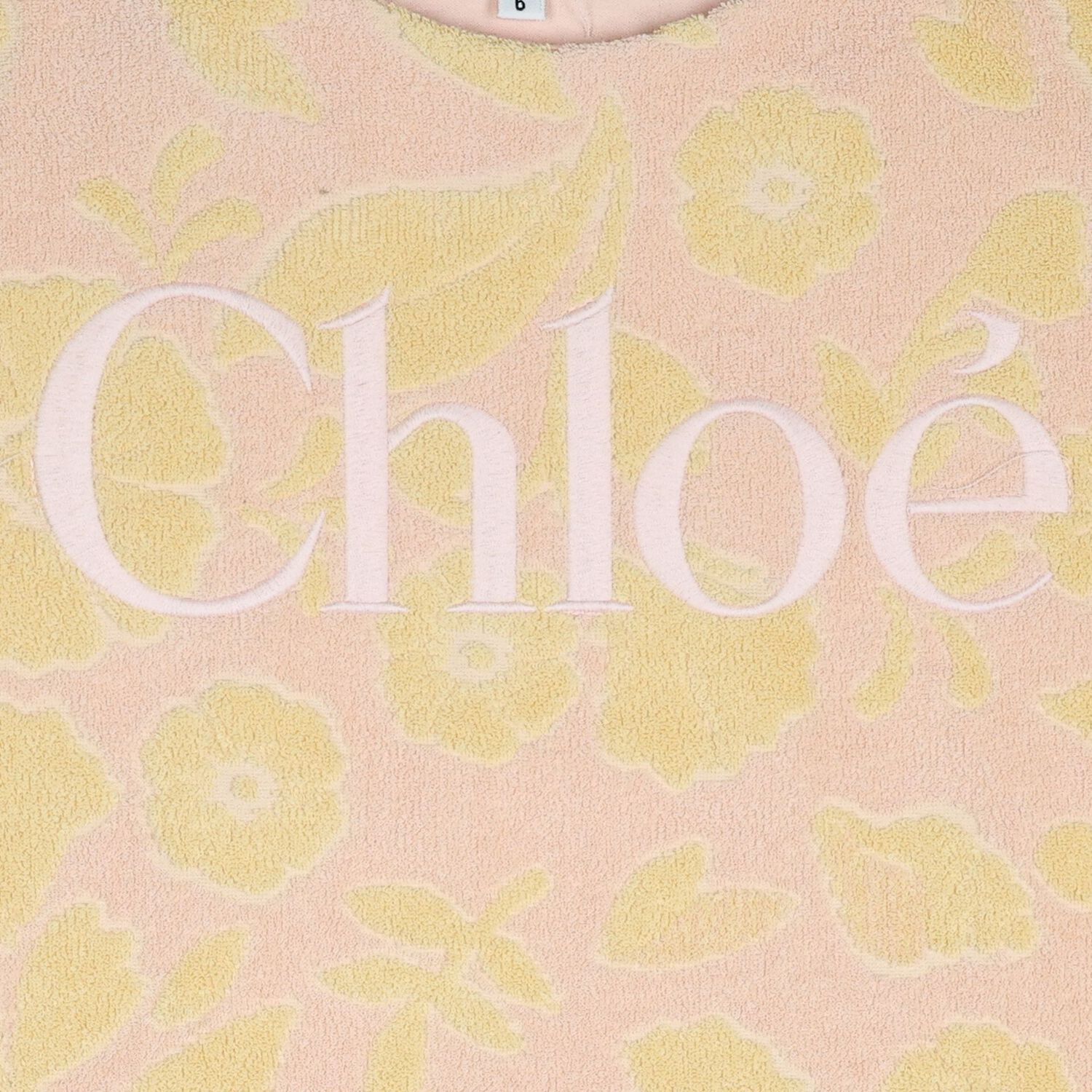 Girls Mini Me Pink & Yellow Floral Dress , 1, hi-res