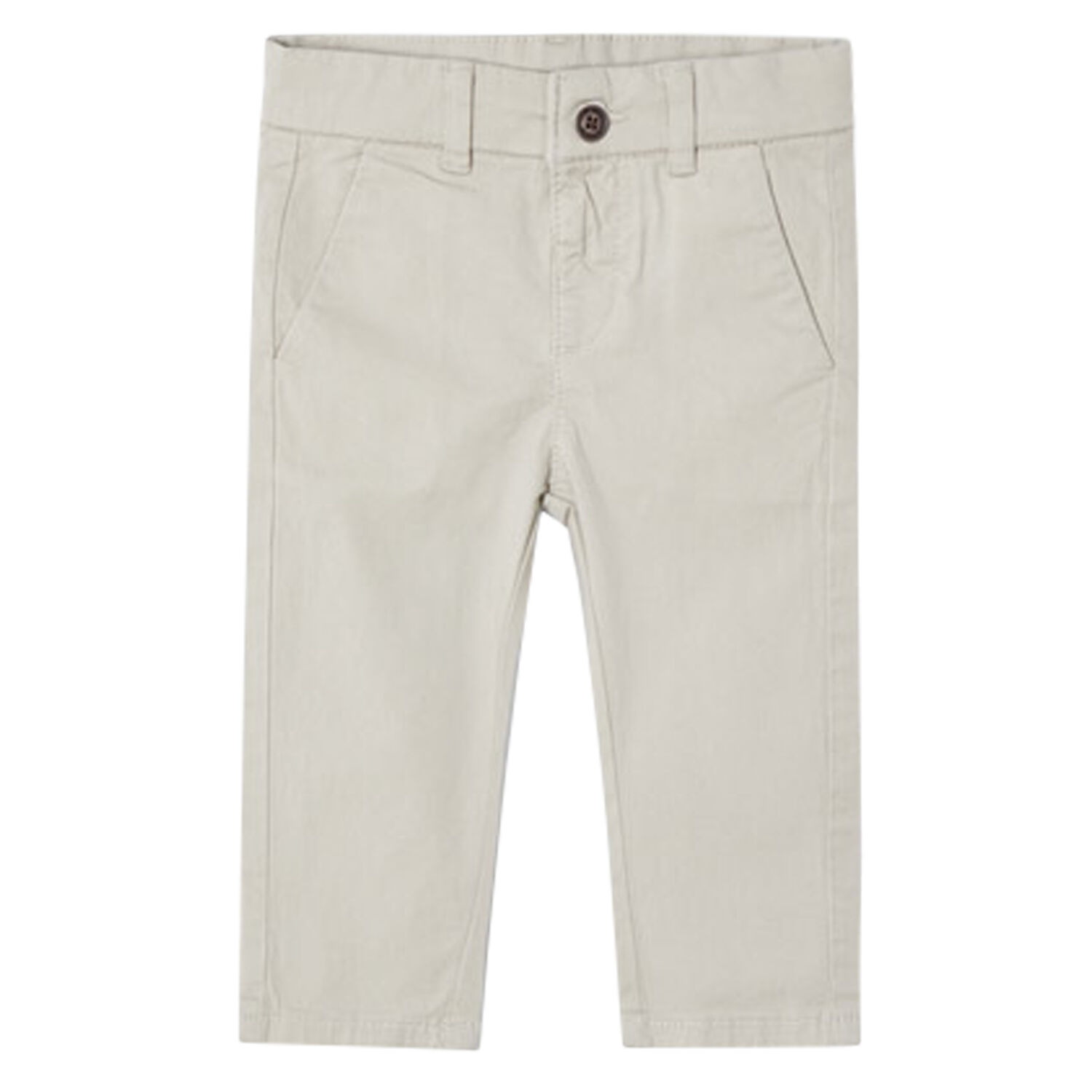 Younger Boys Beige Trousers, 2, hi-res