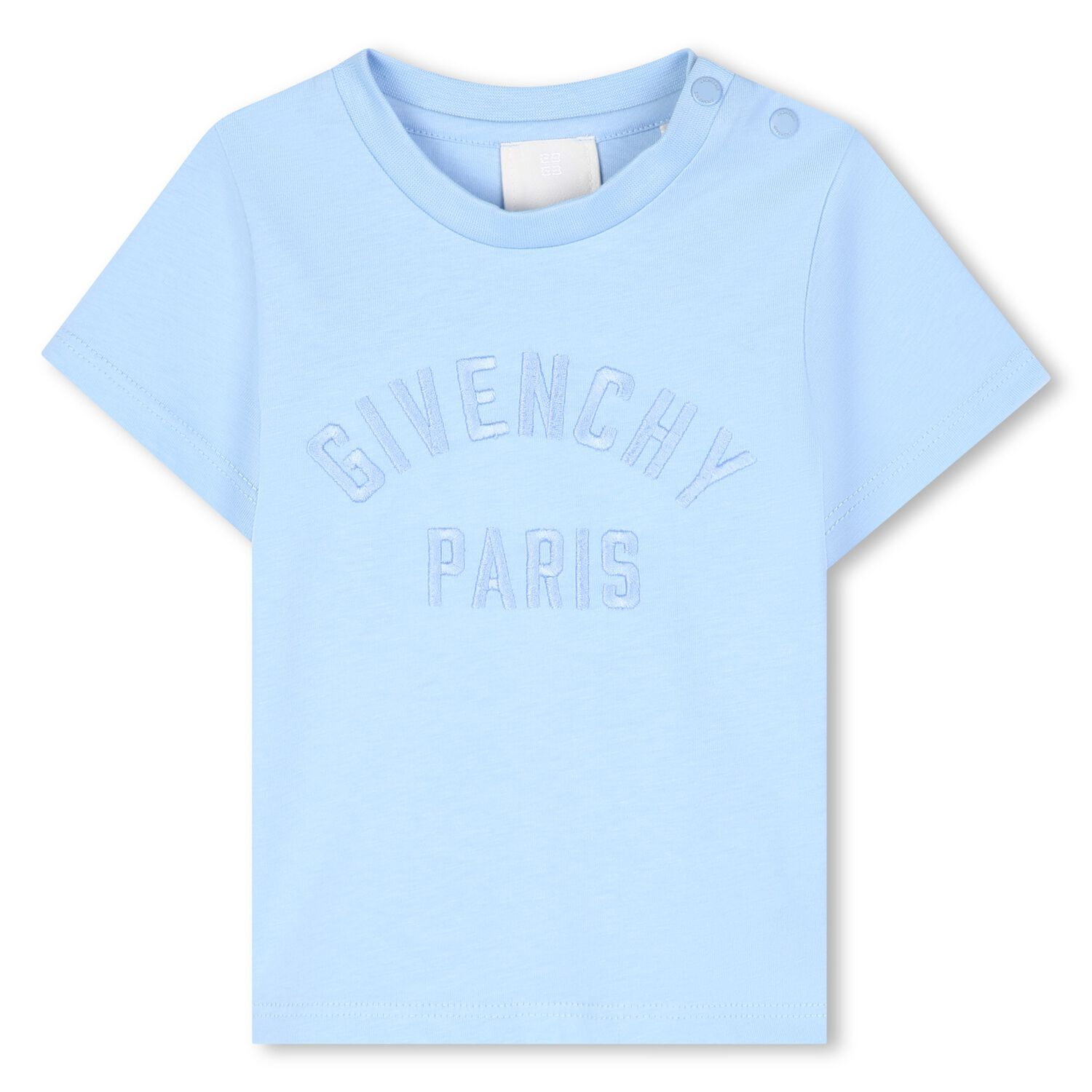 Younger Boys Blue Logo T-Shirt, 2, hi-res