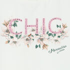 Girls Ivory Embellished T-Shirt, 1, hi-res
