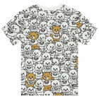 White Teddy Bear Logo T-Shirt, 2, hi-res