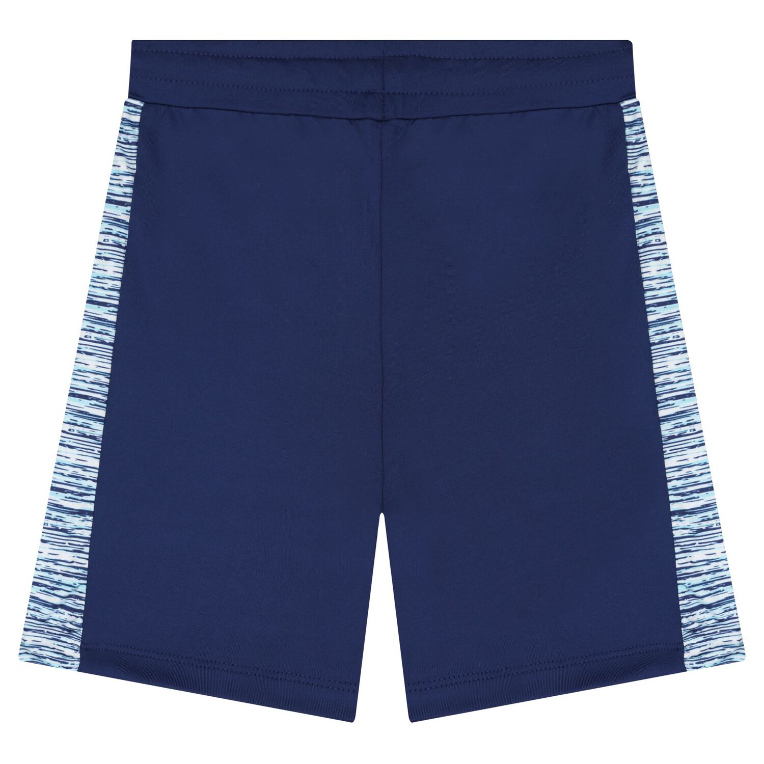 Boys Blue & White Logo Shorts Set, 1, hi-res image number null