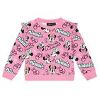 Girls Pink Disney Sweatshirt, 1, hi-res