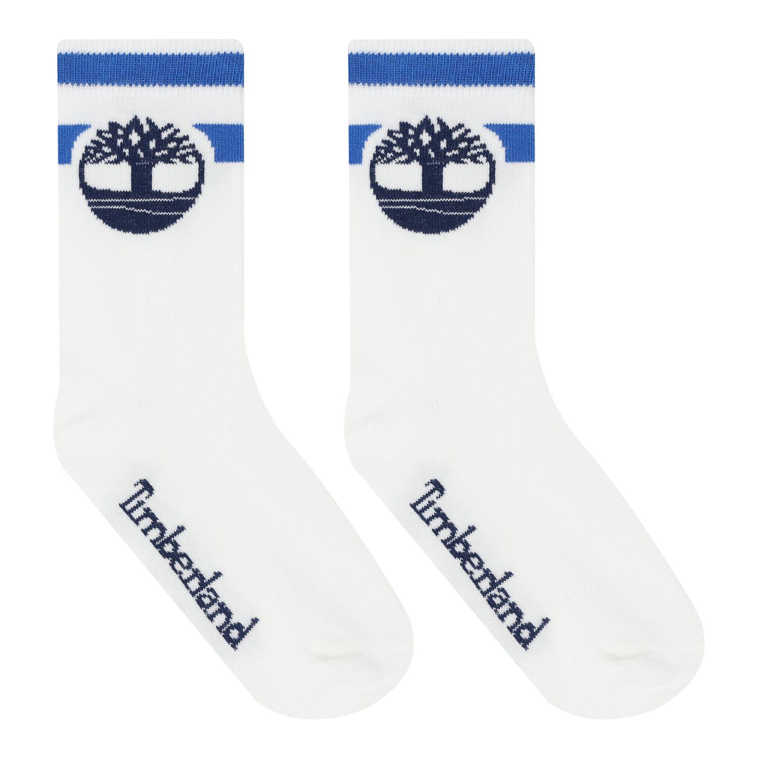 Baby Boys White Logo Socks ( 3 Pack ), 1, hi-res image number null