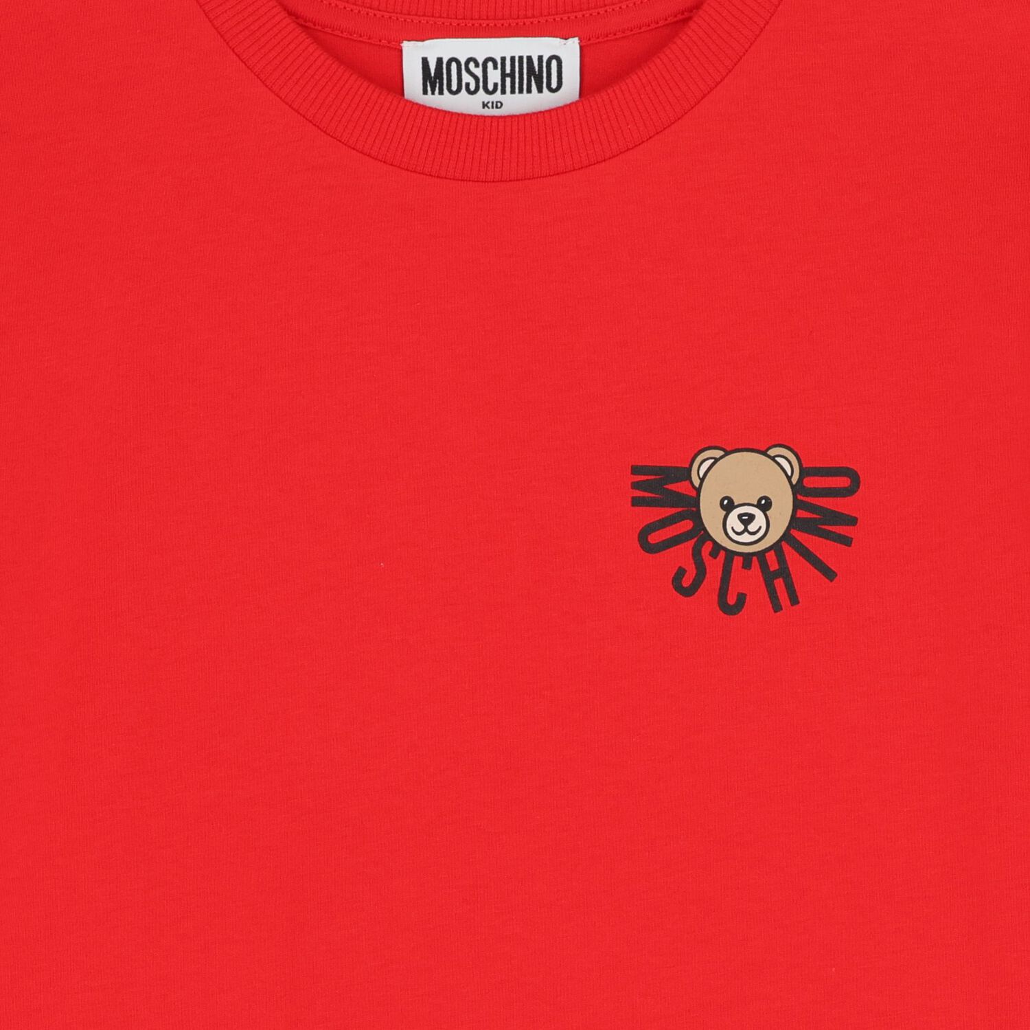 Red Teddy Bear Logo T-Shirt, 2, hi-res