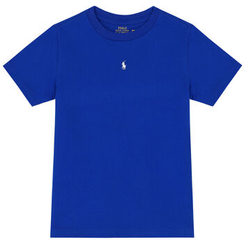 Ralph Lauren Boys Blue Logo T-Shirt, 1 Boys Blue Logo T-Shirt
