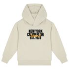 Boys Beige Logo Hooded Top, 1, hi-res
