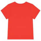Boys Red Logo T-Shirt, 3, hi-res