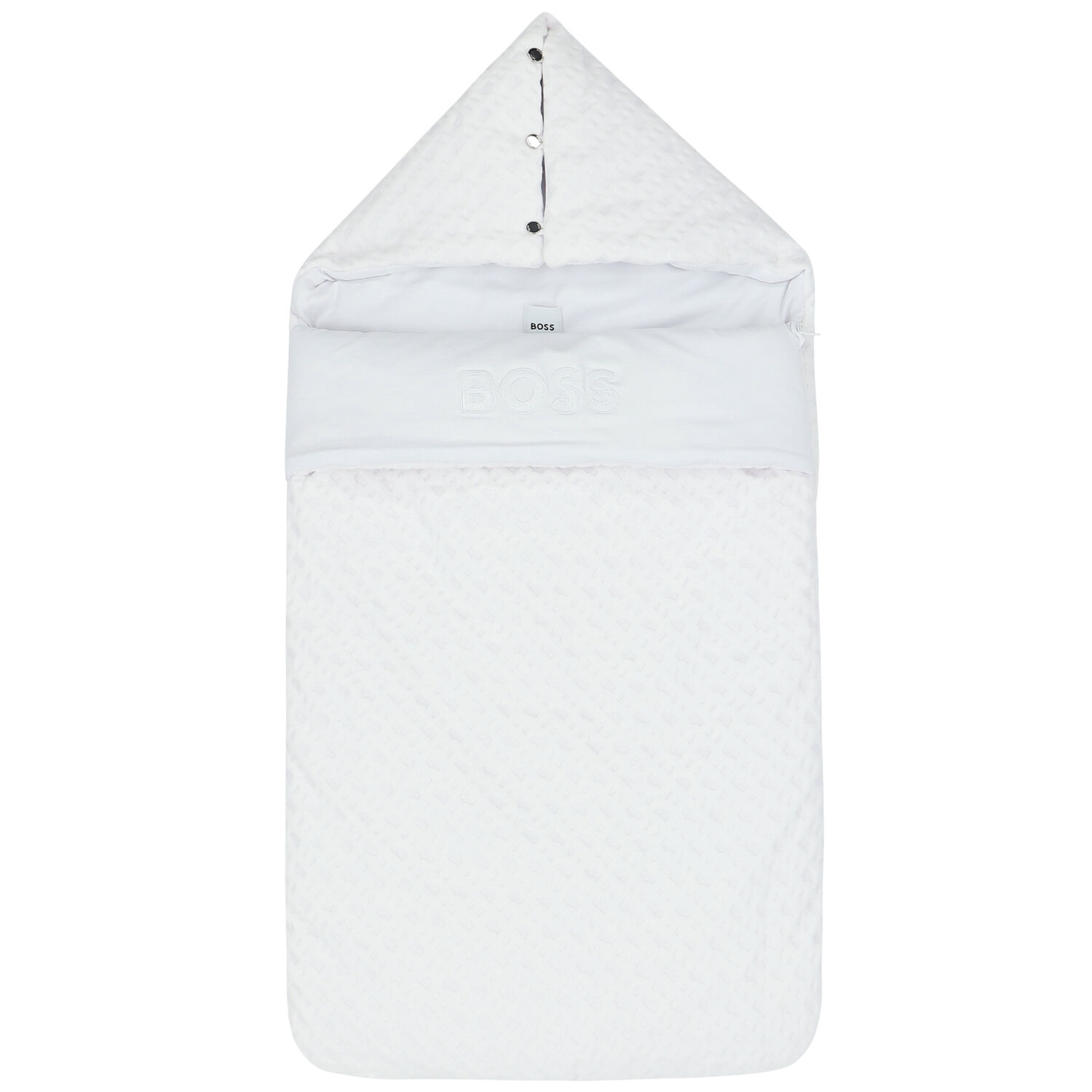 White Logo Baby Nest, 1, hi-res