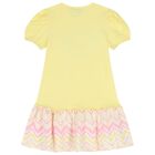 Girls Yellow Heart Dress, 1, hi-res