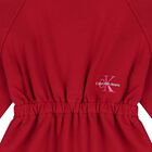 Girls Red Logo Dress, 1, hi-res