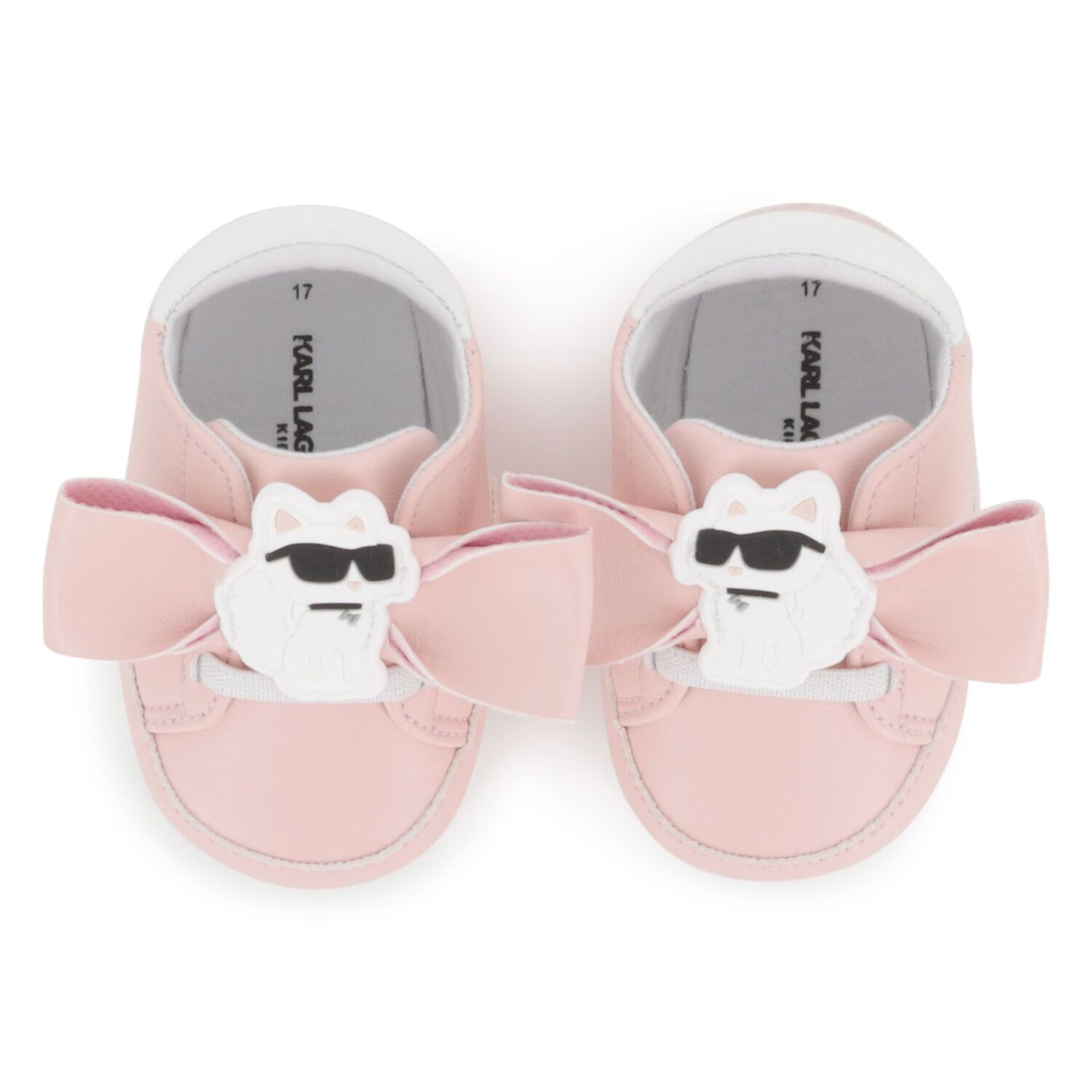 Baby Girls Pink Choupette Pre Walker Shoes, 1, hi-res