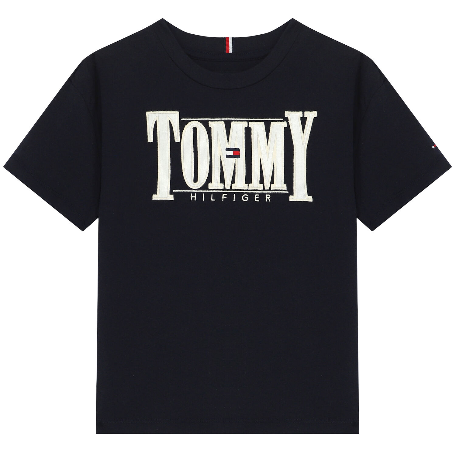 Boys Navy Logo T-Shirt, 1, hi-res