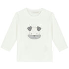 Baby Boys Grey & White 3 Piece Tracksuit, 1, hi-res