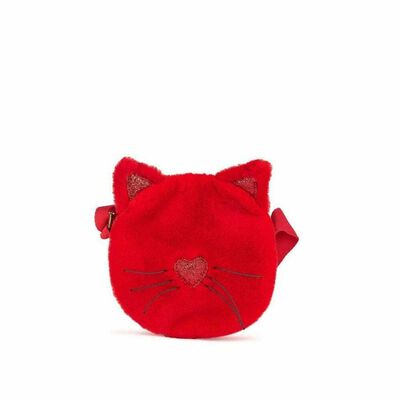 Girls Red Cat Bag