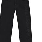 Boys Black Logo Jeans, 1, hi-res