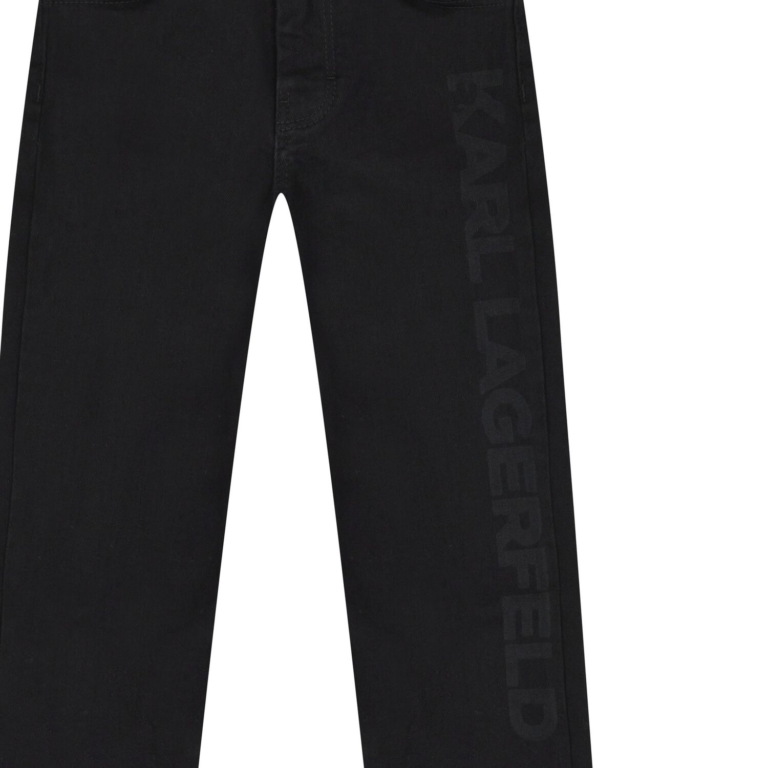 Boys Black Logo Jeans, 1, hi-res image number null