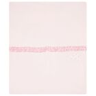 Baby Girls Pink Heart Blanket, 1, hi-res
