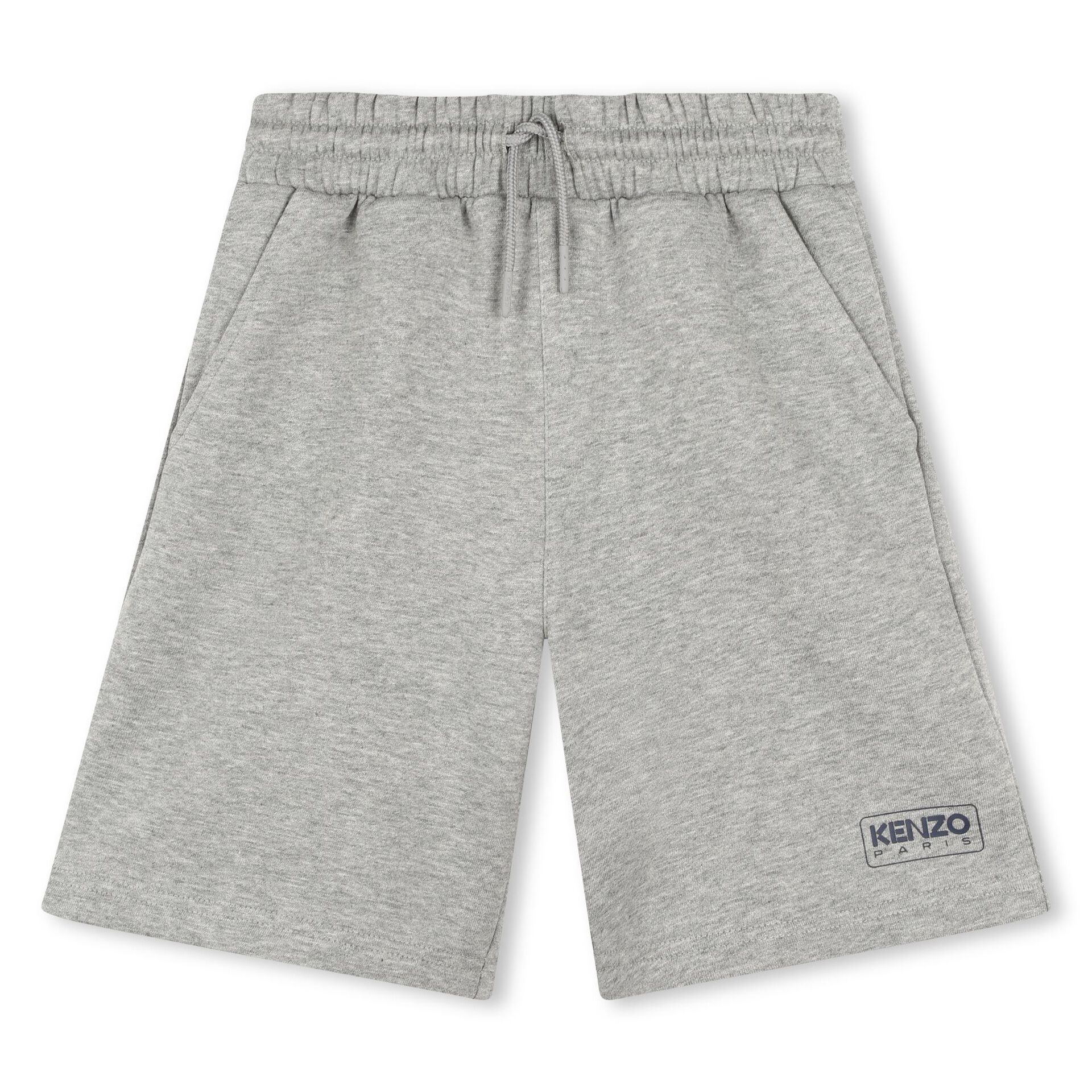 KENZO KIDS Boys Grey Logo Shorts Junior Couture UK