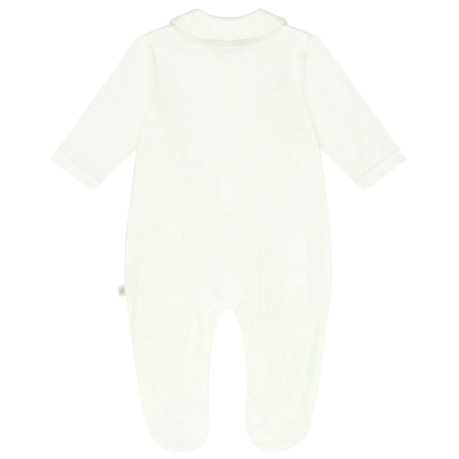 Baby Girls Ivory Bow Babygrow, 1, hi-res image number null
