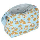 Ivory Teddy Logo Baby Changing Bag, 3, hi-res