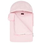 Baby Girls Pink & Gold Bag Logo Nest, 2, hi-res