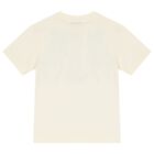Boys Ivory Logo T-Shirt, 1, hi-res