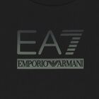 Boys Black Logo T-Shirt, 6, hi-res