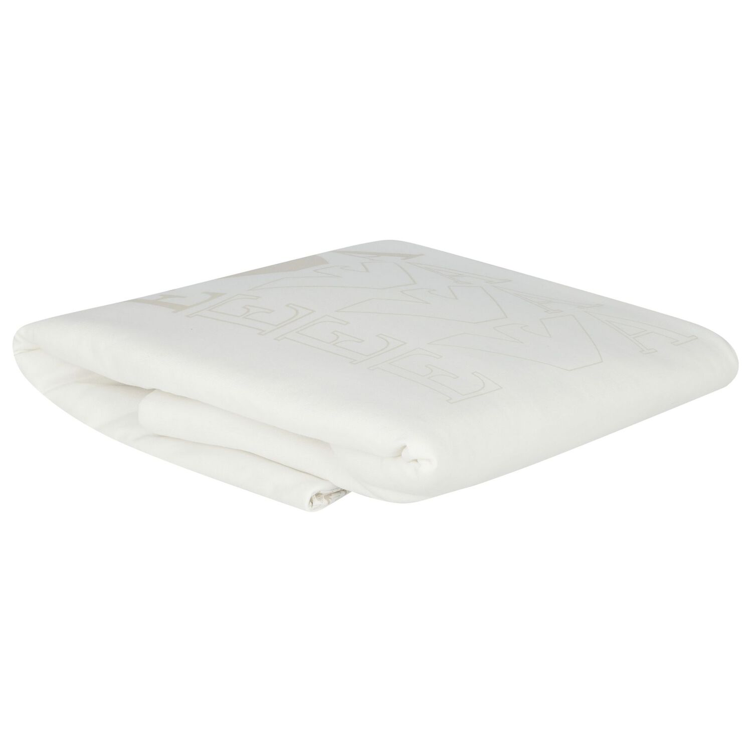 Ivory & Beige Logo Baby Blanket, 1, hi-res